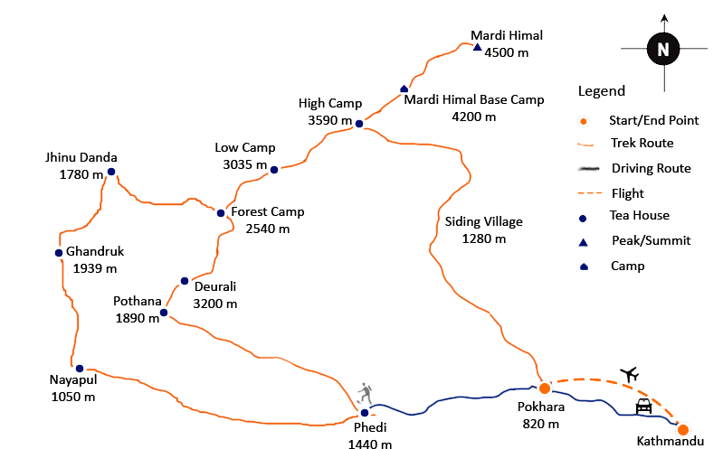 Mardi Himal Base Camp Trek